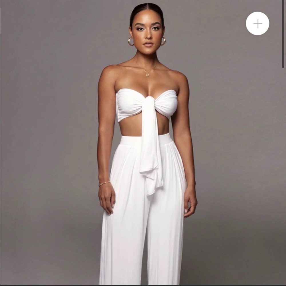 Ivory two piece white medium
